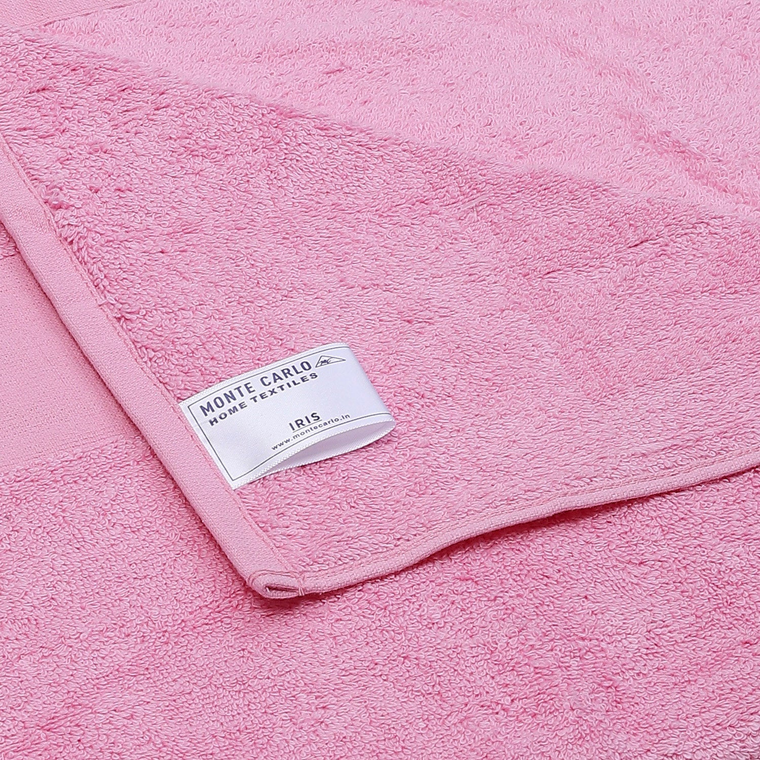 Pink Cotton 525 GSM Bath Towel - Image 4