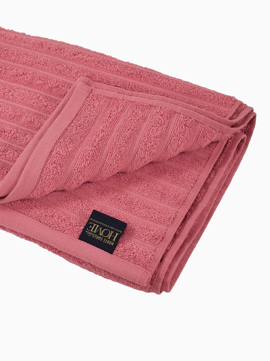 Pink & Peach 100% Cotton Solid 500 GSM Bath Towel Sensations 4 Pc Set Gifting Box Pack - Image 8