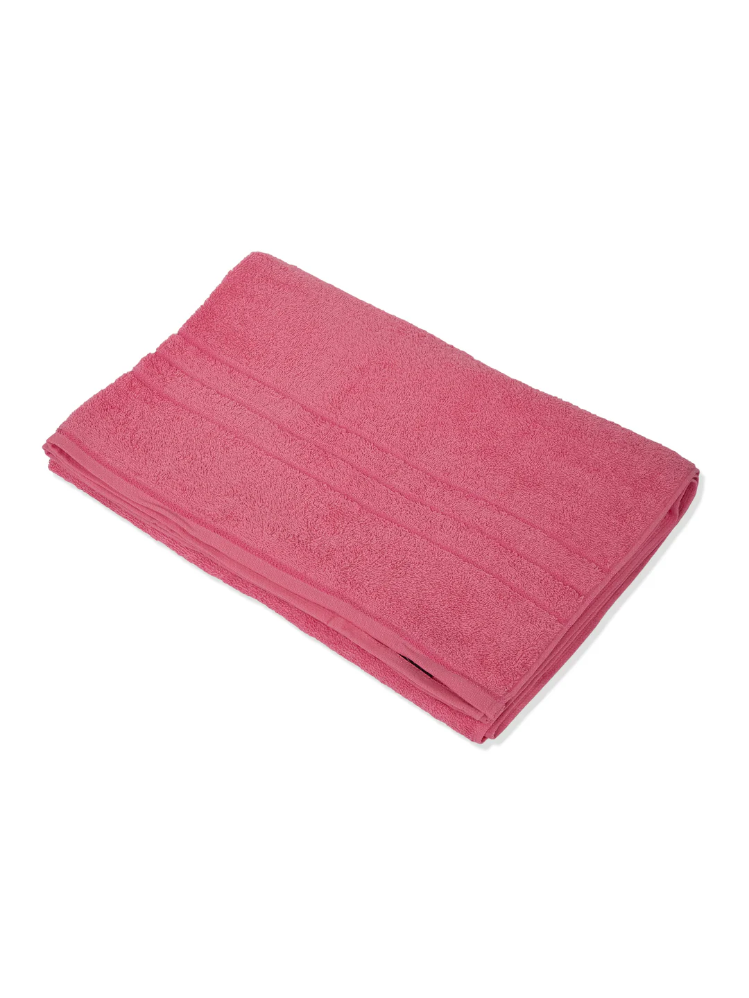 Pink Pure Cotton Solid 340 GSM Car Towel 1 Piece (Soho Collection) - Image 3