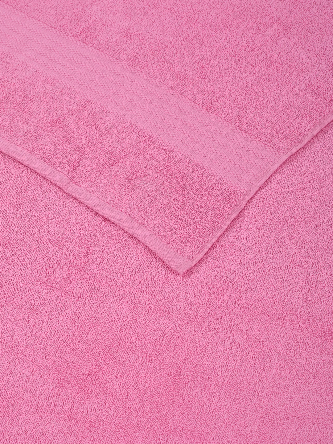 Pink Pure Cotton Solid 380 GSM Car Towel 1 Piece (Jazz Collection) - Image 5