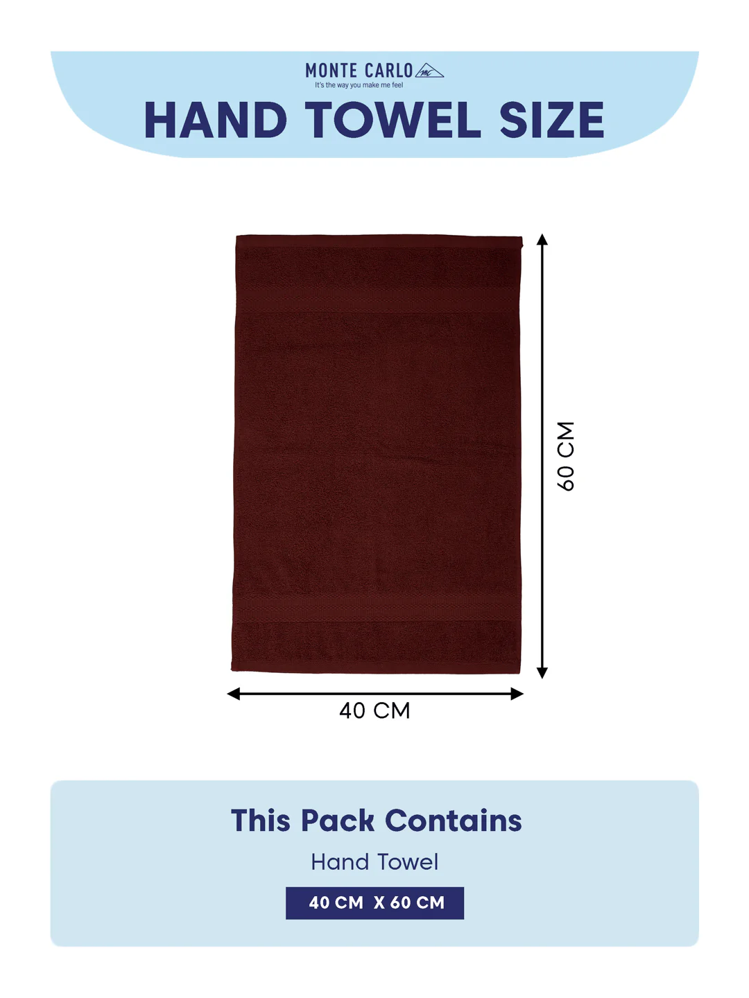 Pink Pure Cotton Solid 380 GSM Hand Towel 2 Pc Set (Jazz Collection) - Image 10
