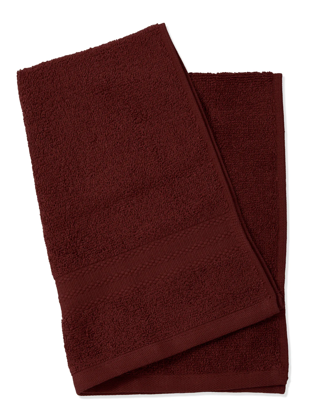 Pink Pure Cotton Solid 380 GSM Hand Towel 2 Pc Set (Jazz Collection) - Image 7