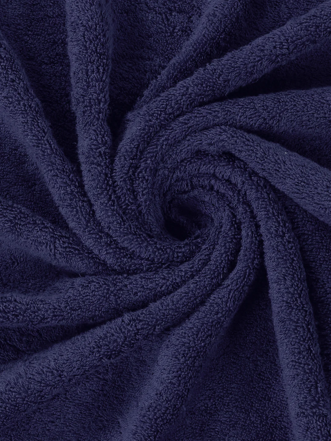 Premium Blue 100% Cotton Solid 525 GSM Bath Towel Iris 1 Pc Pvc Pack - Image 7