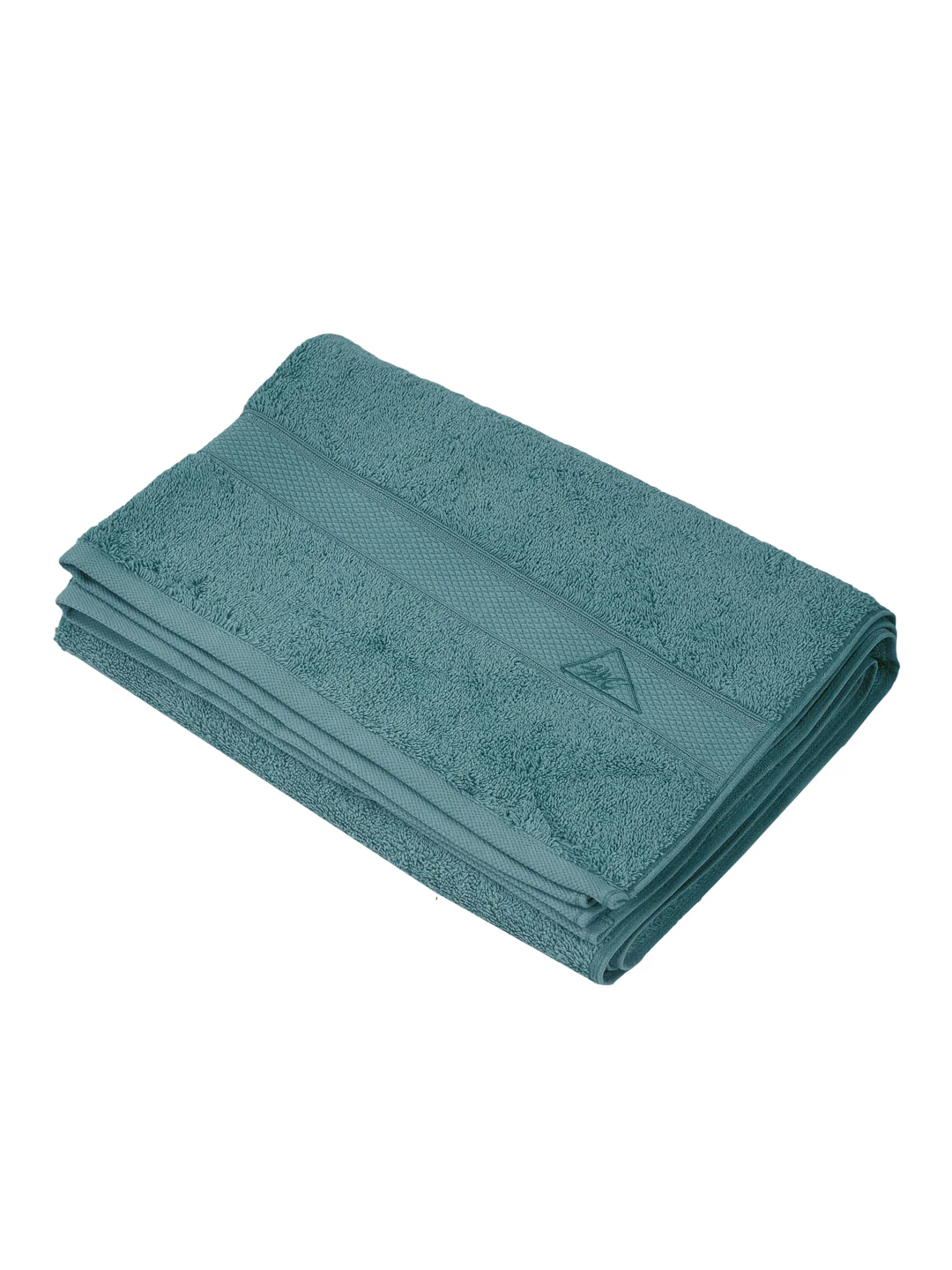 Premium Bristol Blue 100% Cotton Solid 525 GSM Bath Towel Iris 1 Pc Pvc Pack - Image 4