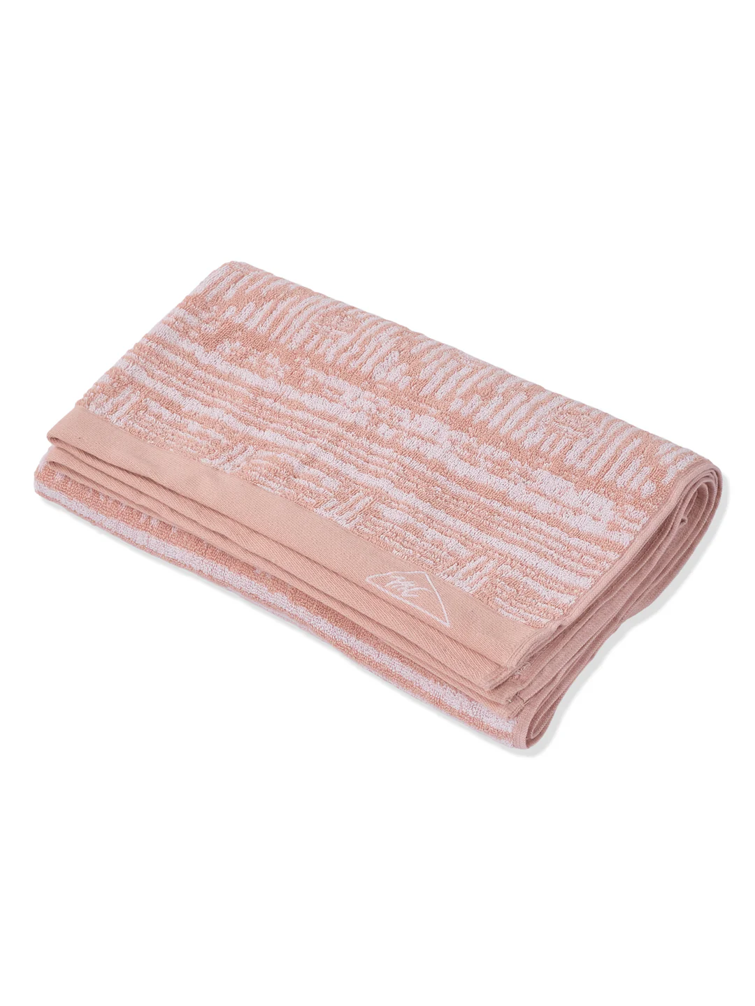 Premium Dusty Rose 100% Cotton Self Design 525 GSM Bath Towel Santorini 1 Pc Pvc Pack - Image 4