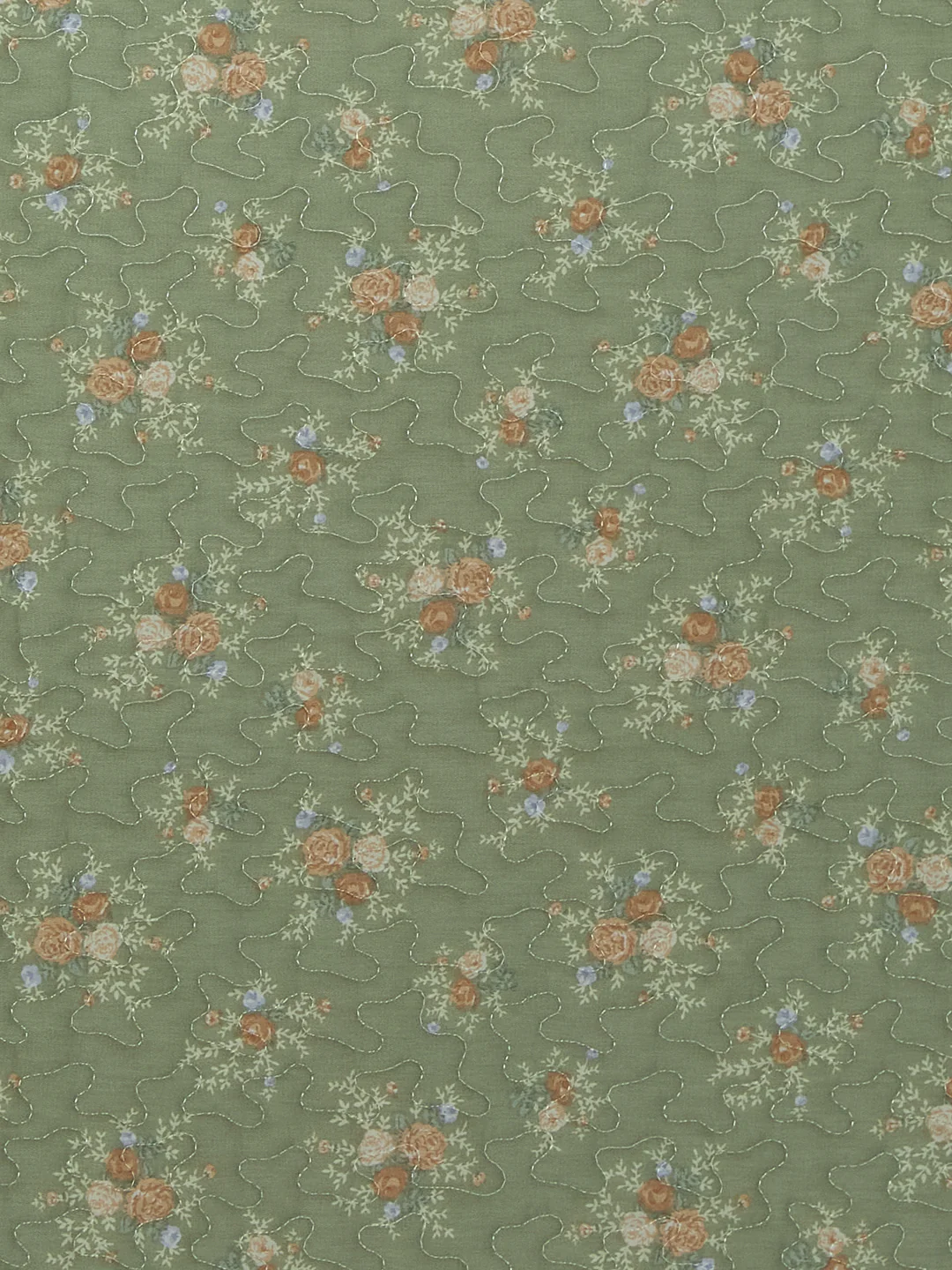 Premium Floral Print King Size 3 Ply 90 GSM Comforter Comfort Collection Weight 2.3 kg - Image 7