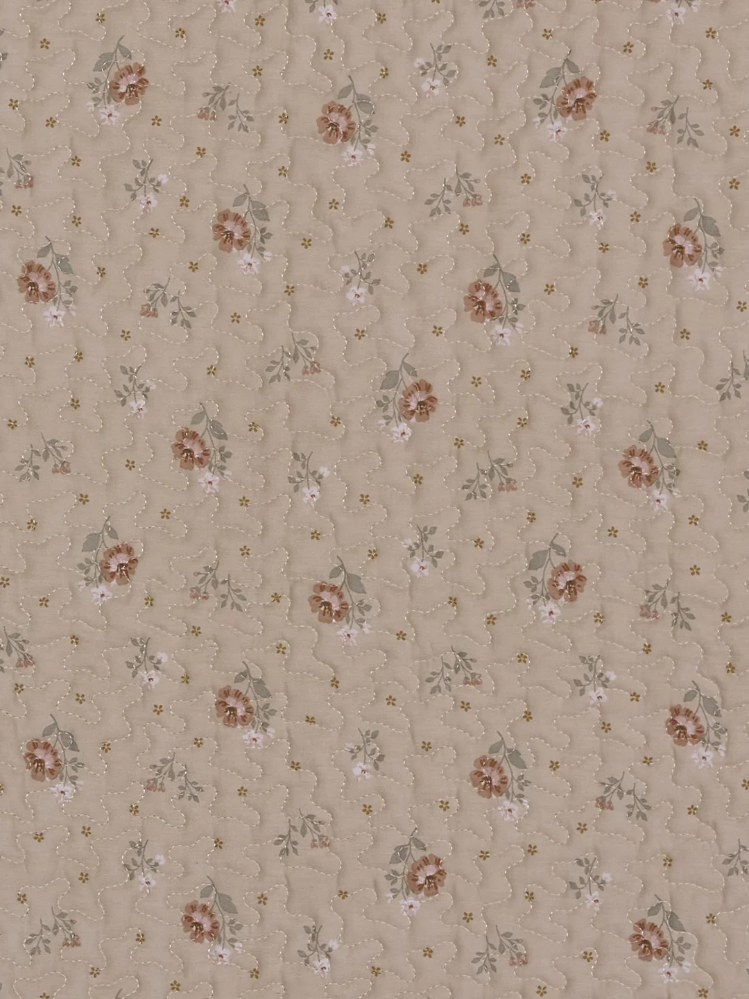 Premium Floral Print King Size 3 Ply 90 GSM Comforter Comfort Collection Weight 2.3 kg - Image 6