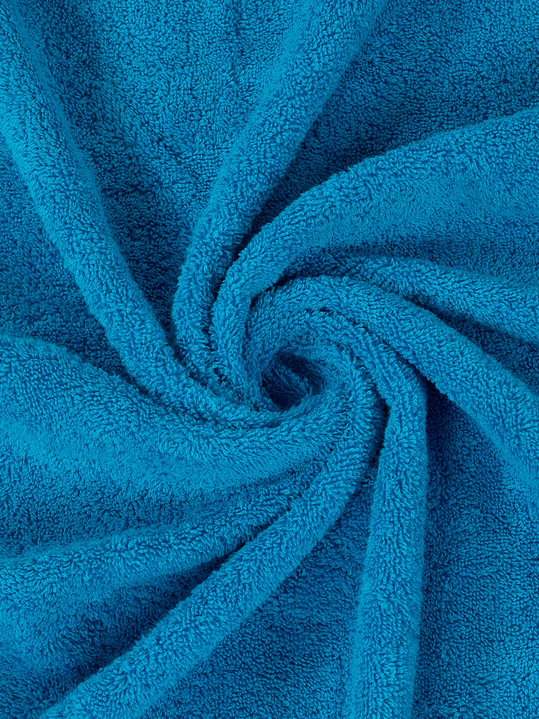 Premium Vivid Blue 100% Cotton Solid 525 GSM Bath Towel Iris 1 Pc Pvc Pack - Image 7