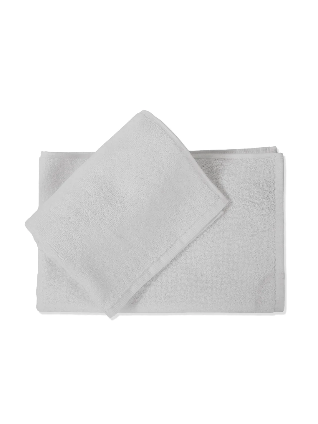 Premium White Pure Cotton Solid 585 GSM Hand Towel 4 Pc Set (Hotel Collection) - Image 10
