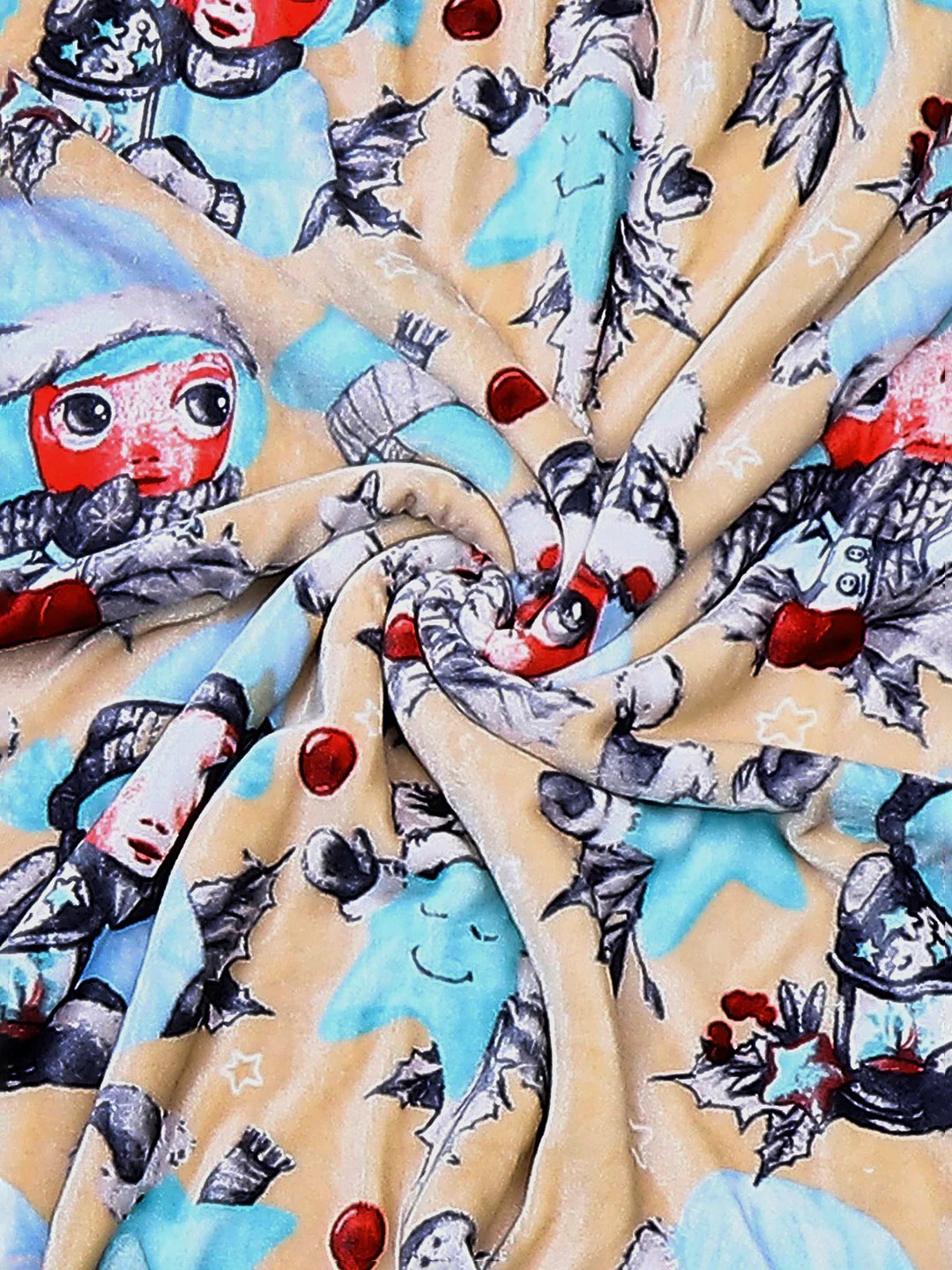 Printed Baby Blanket 2 Ply, 519 GSM, Weight 0.8 kg (Sherlock) - Image 4