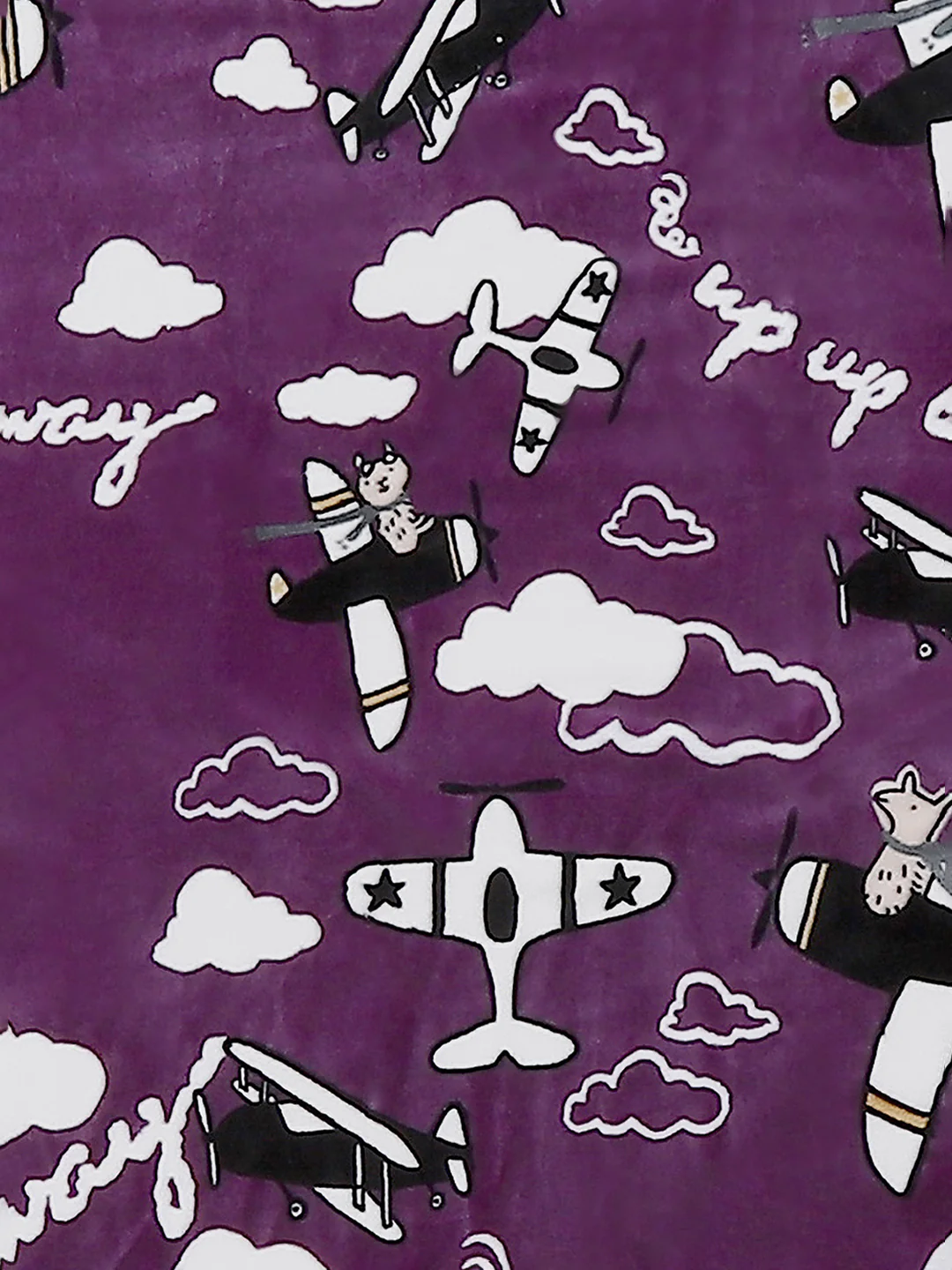 Printed Baby Blanket 2 Ply, 519 GSM, Weight 0.8 kg (Sherlock) - Image 3