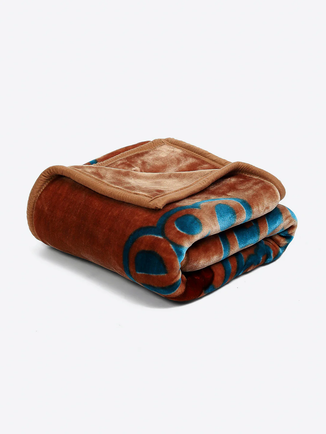 Scooby Doo Printed Soft Plush Cartoon Network Brown Baby Blanket - Image 3