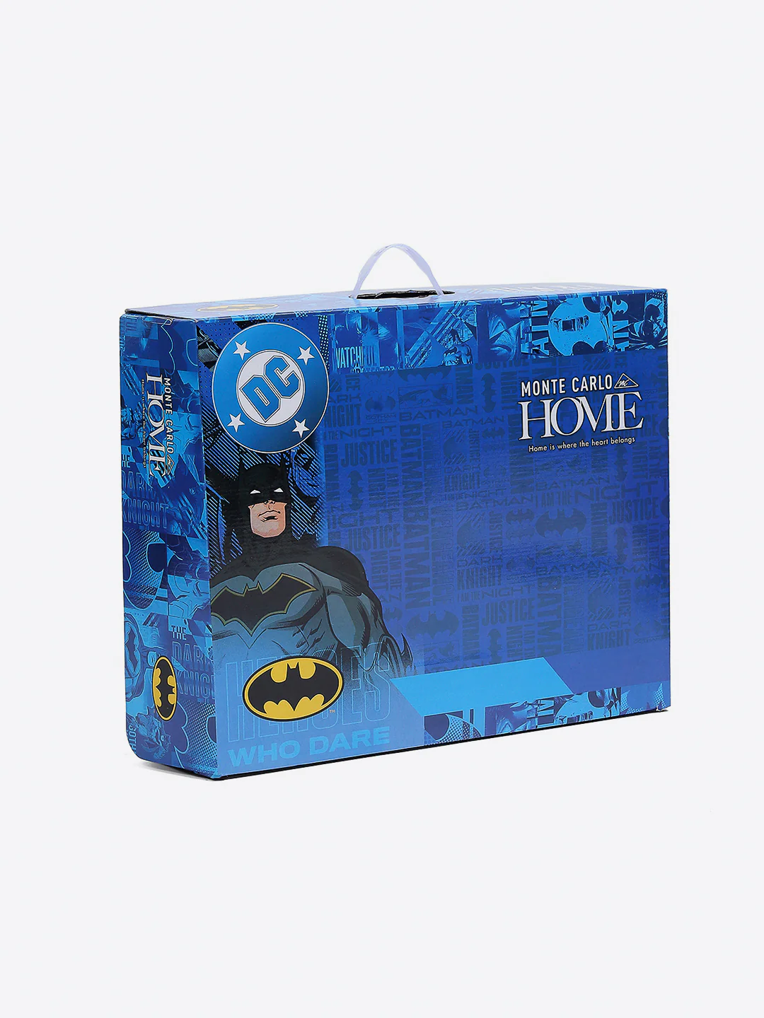 Batman Printed Ultra-Soft Cartoon Network Blue Baby Blanket - Image 7