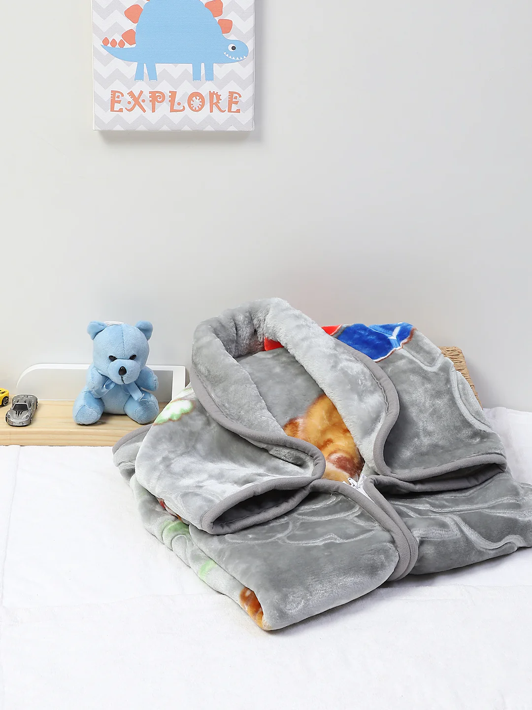 Printed Baby Blanket for Heavy Winter -1 Ply - Image 2