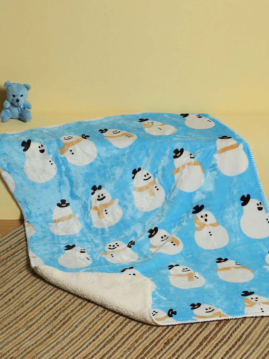 Printed Baby Blanket for Mild Winter -2 Ply - Image 2