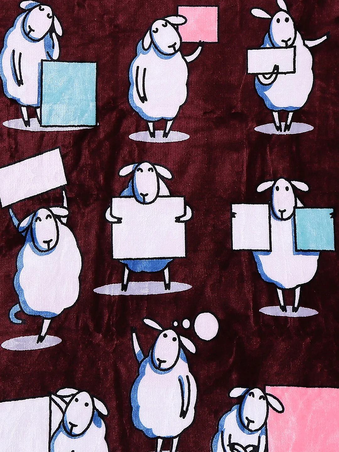 Printed Baby Blanket for Mild Winter -2 Ply - Image 3