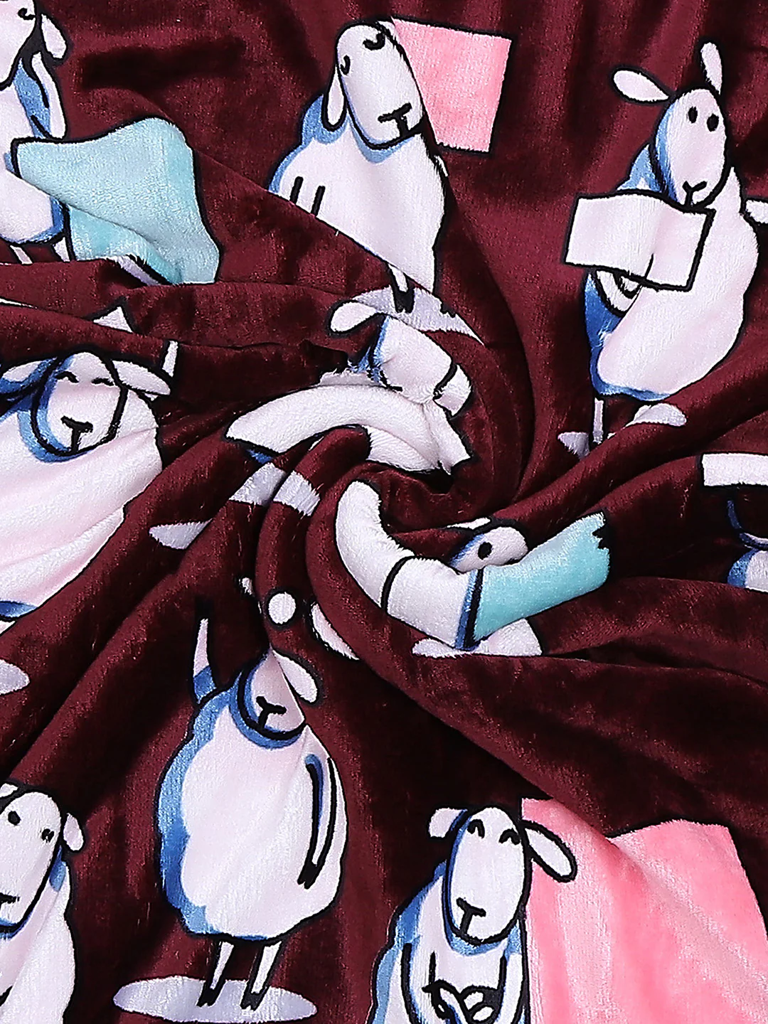 Printed Baby Blanket for Mild Winter -2 Ply - Image 4