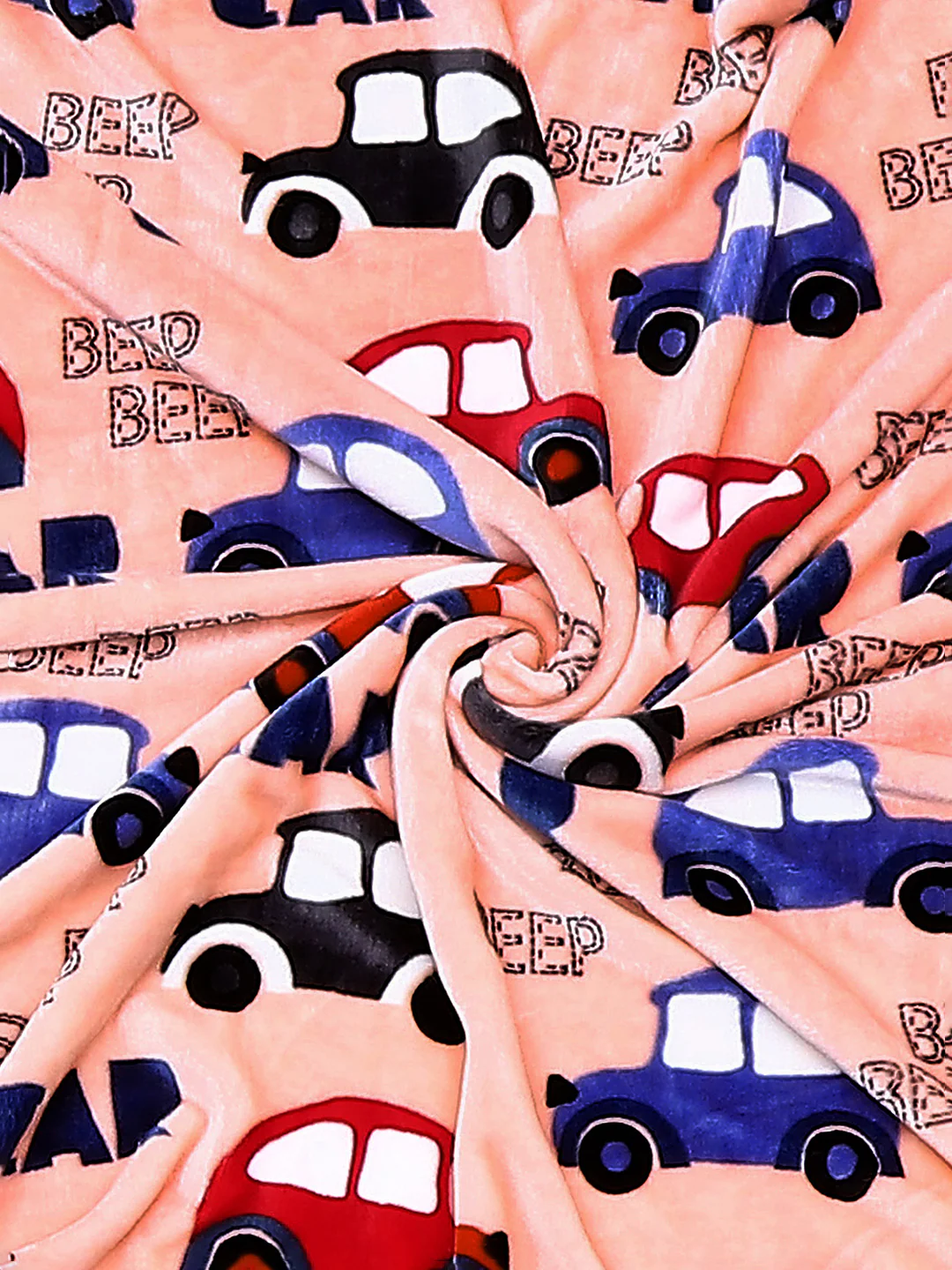 Printed Baby Blanket For Winter 1 Ply, 600 GSM, Weight 1.5 kg (Jackjill) - Image 4
