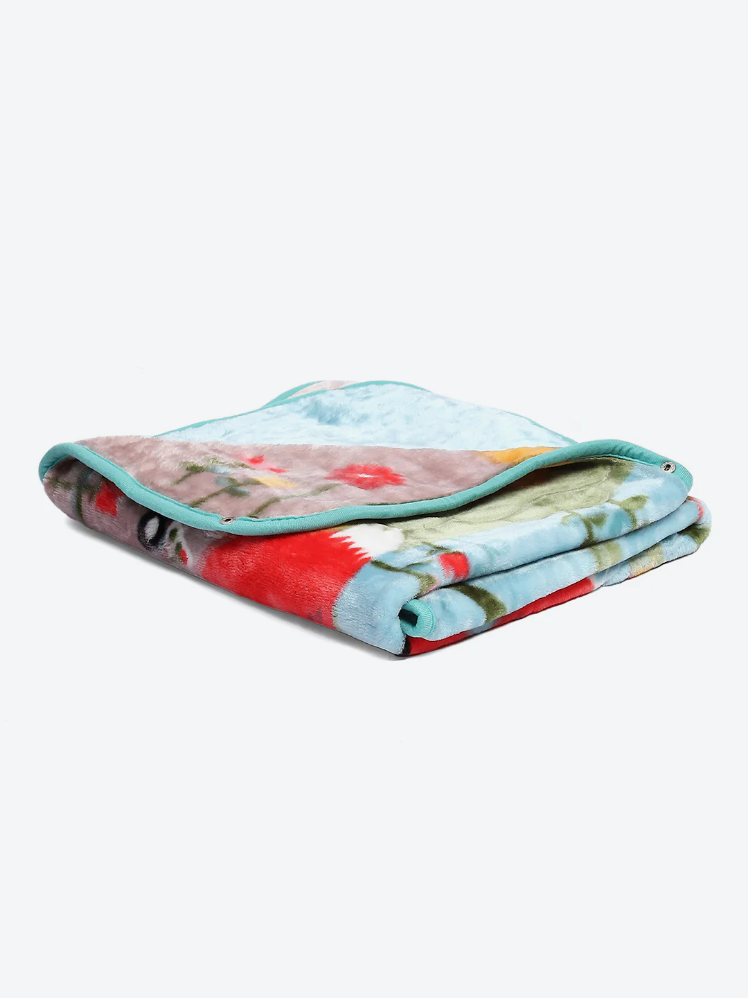Printed Baby Blanket For Winter 1 Ply, 625 GSM, Weight 0.55 kg (Toddler) - Image 5