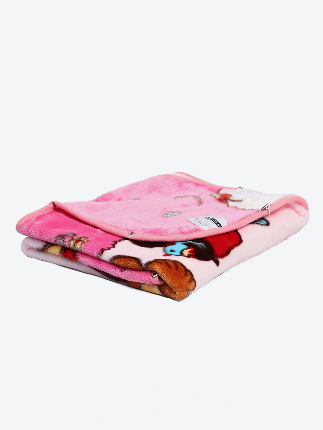 Printed Baby Blanket For Winter 1 Ply, 625 GSM, Weight 0.55 kg (Toddler) - Image 5