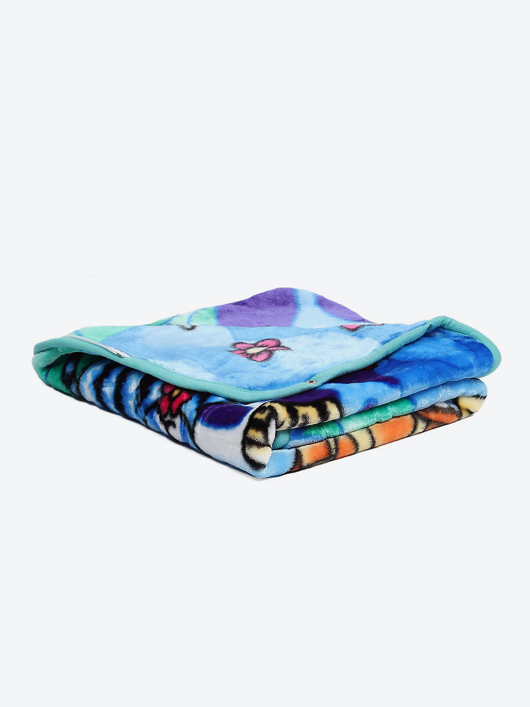 Printed Baby Blanket For Winter 1 Ply, 625 GSM, Weight 0.55 kg (Toddler) - Image 5