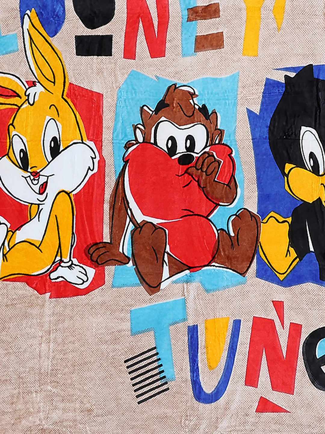 Printed Baby Winter Bedsheet 1 Ply, 370 GSM, 1.3 kg (Super Hero) - Image 6