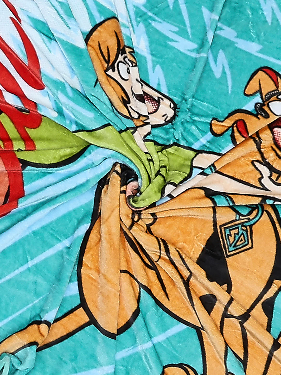 Printed Baby Winter Bedsheet 1 Ply, 370 GSM, 1.3 kg (Super Hero) - Image 8