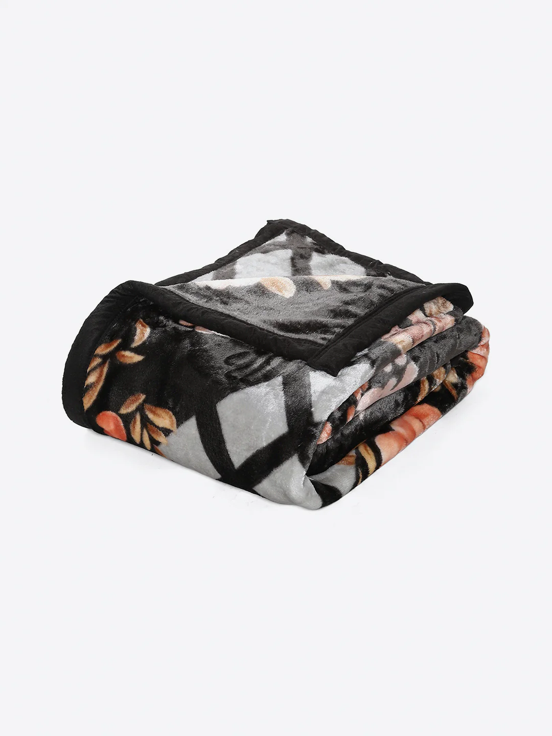 Printed Double Bed 1 Ply, 540 GSM Blanket for Winter - (Relation PVC) - Image 7