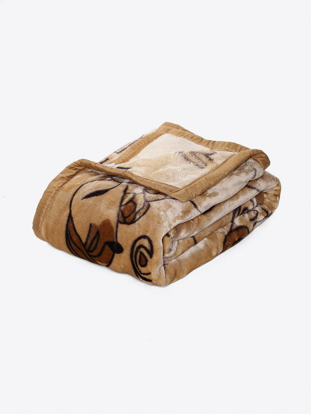Printed Double Bed 1 Ply, 540 GSM Blanket for Winter - (Relation PVC) - Image 7