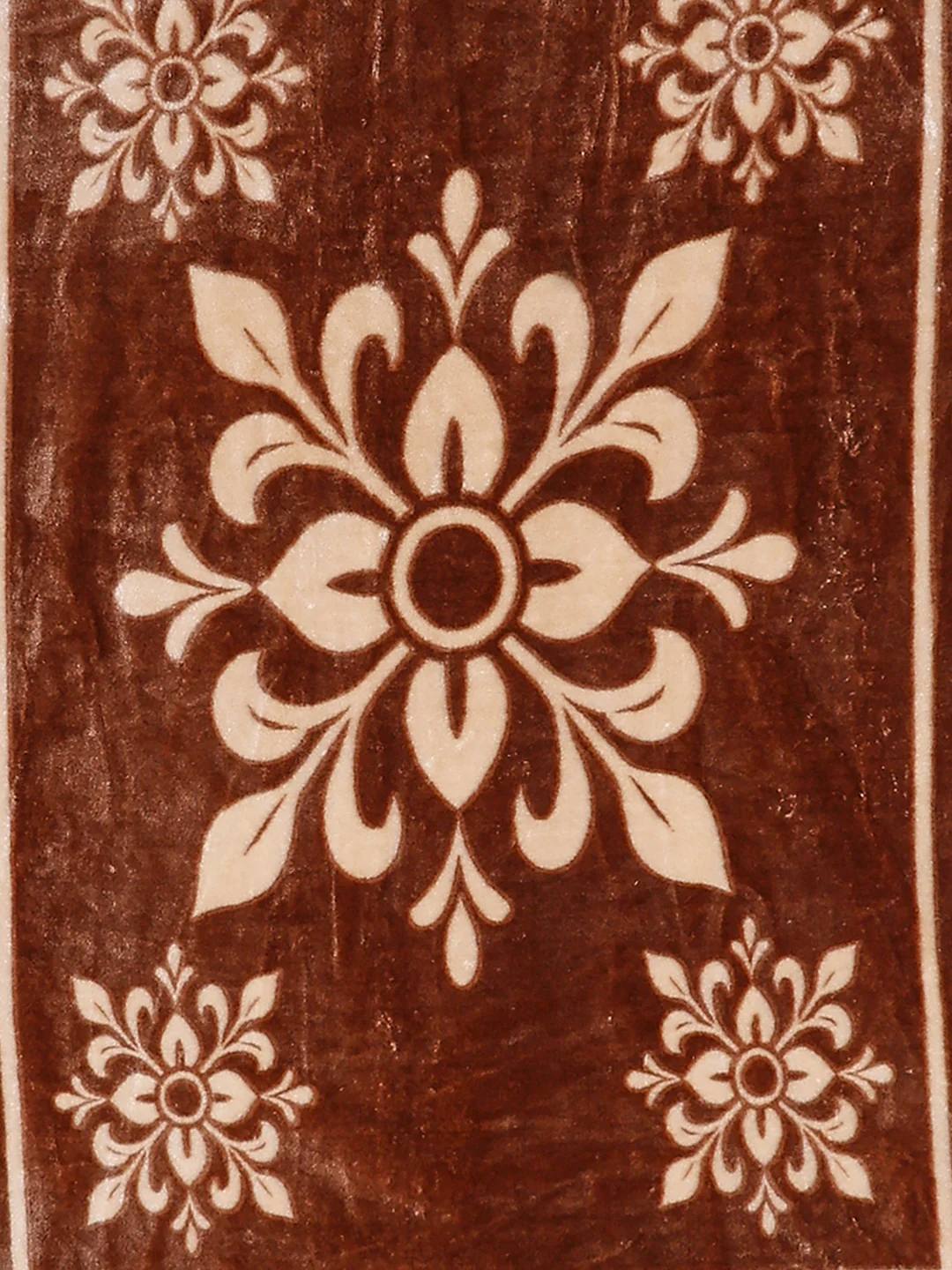 Printed Double Bed 1 Ply, 540 GSM Blanket for Winter - (Relation PVC) - Image 5