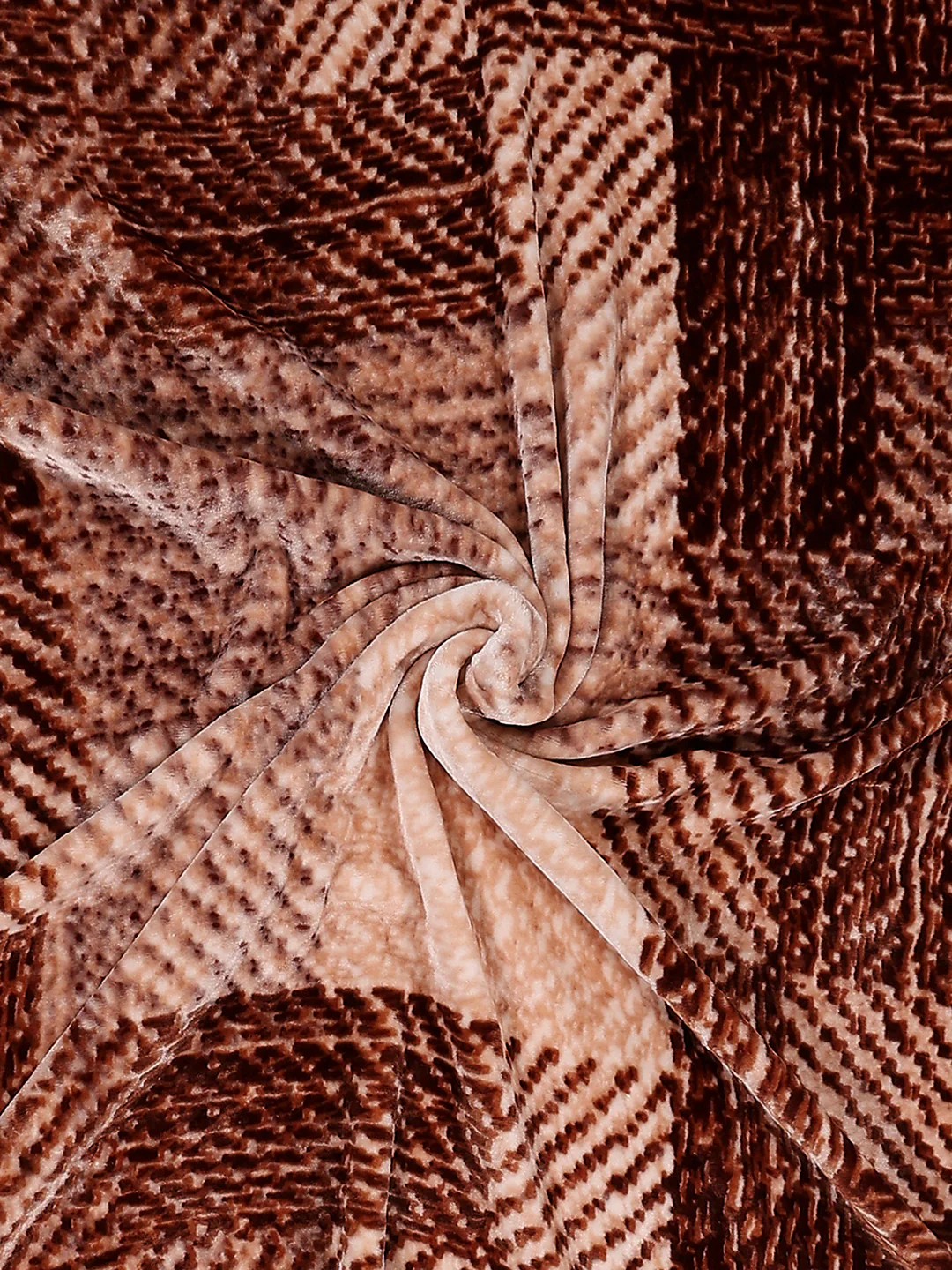 Printed Double Bed 1 Ply, 606 GSM Blanket for Winter - (Denny PVC) - Image 6