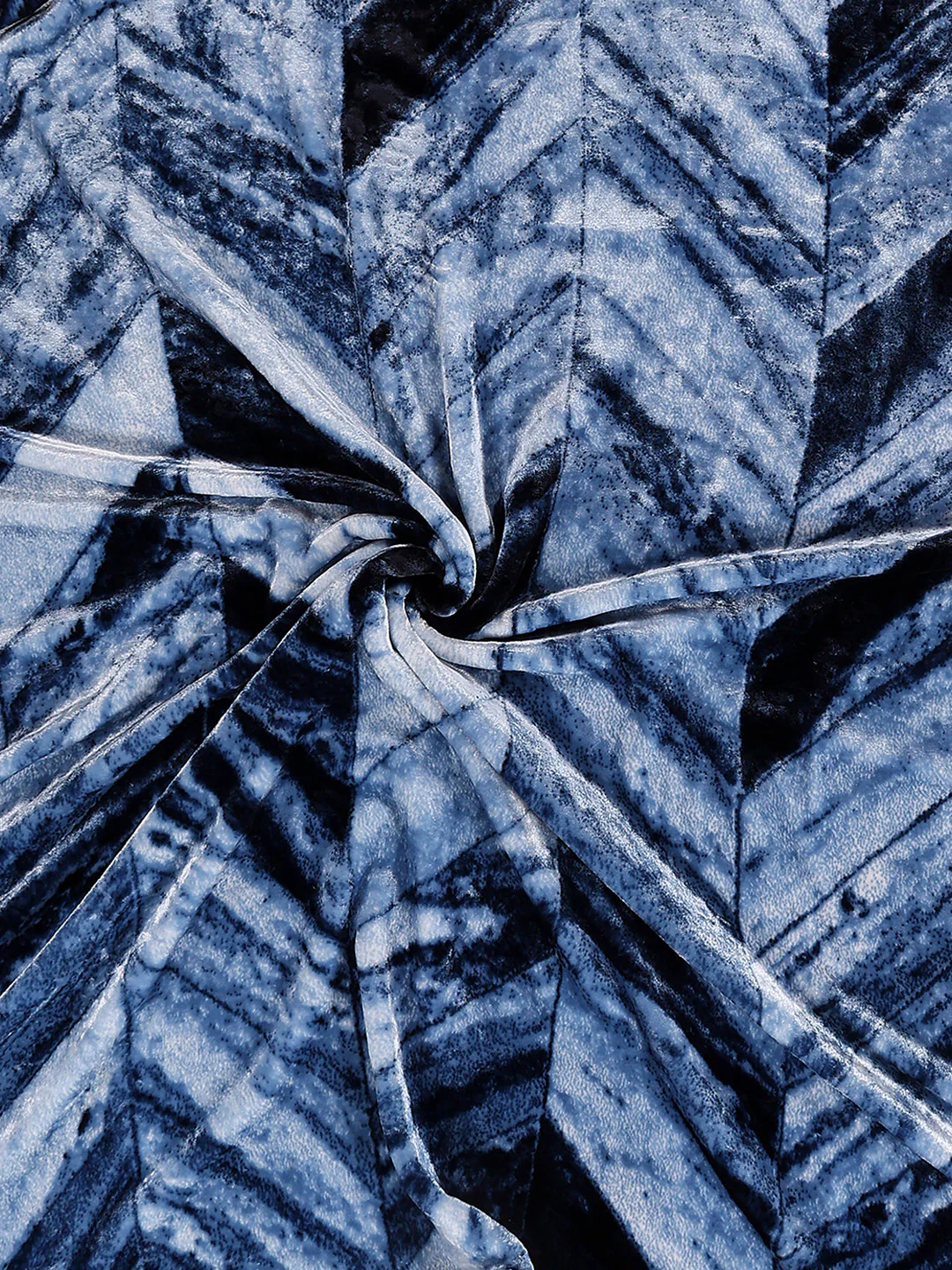 Printed Double Bed 1 Ply, 606 GSM Blanket for Mild Winter - (Denny PVC) - Image 7