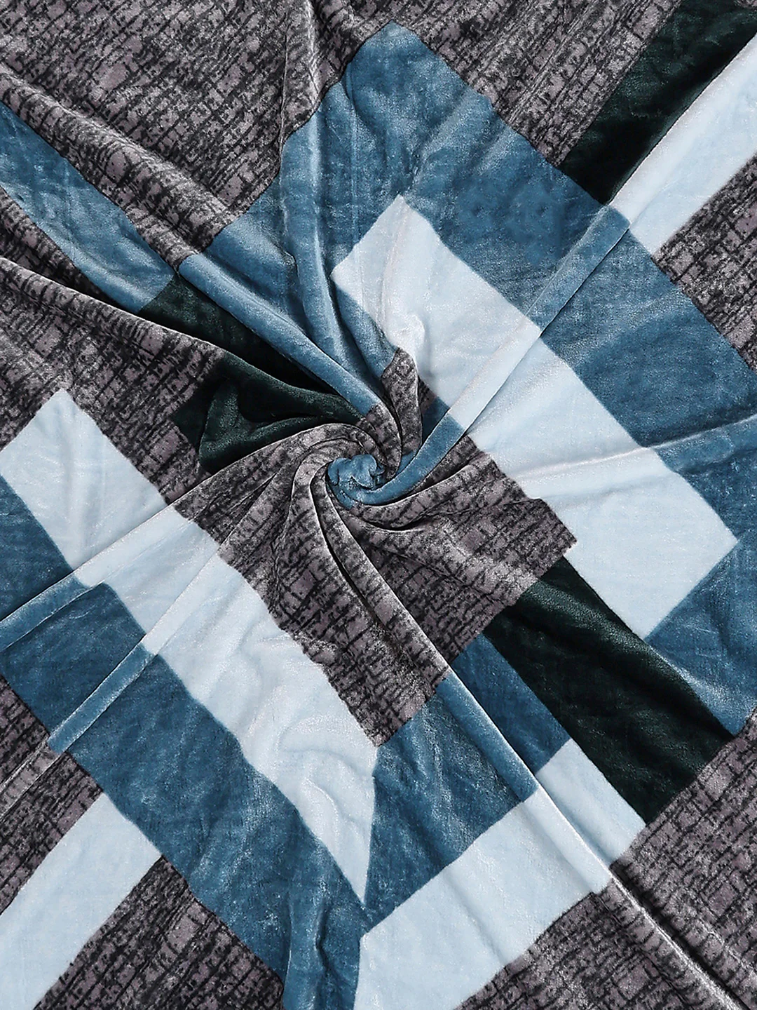 Printed Double Bed 1 Ply Blanket for Mild Winter - (Regal) - Image 7
