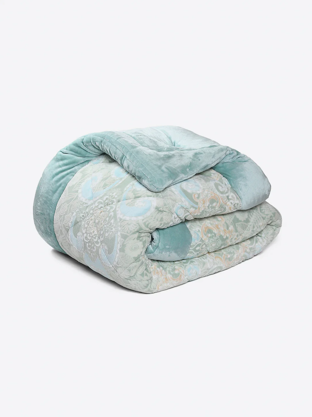Printed Double Bed 1026 GSM Comforter for Winter - (Alia) - Image 7