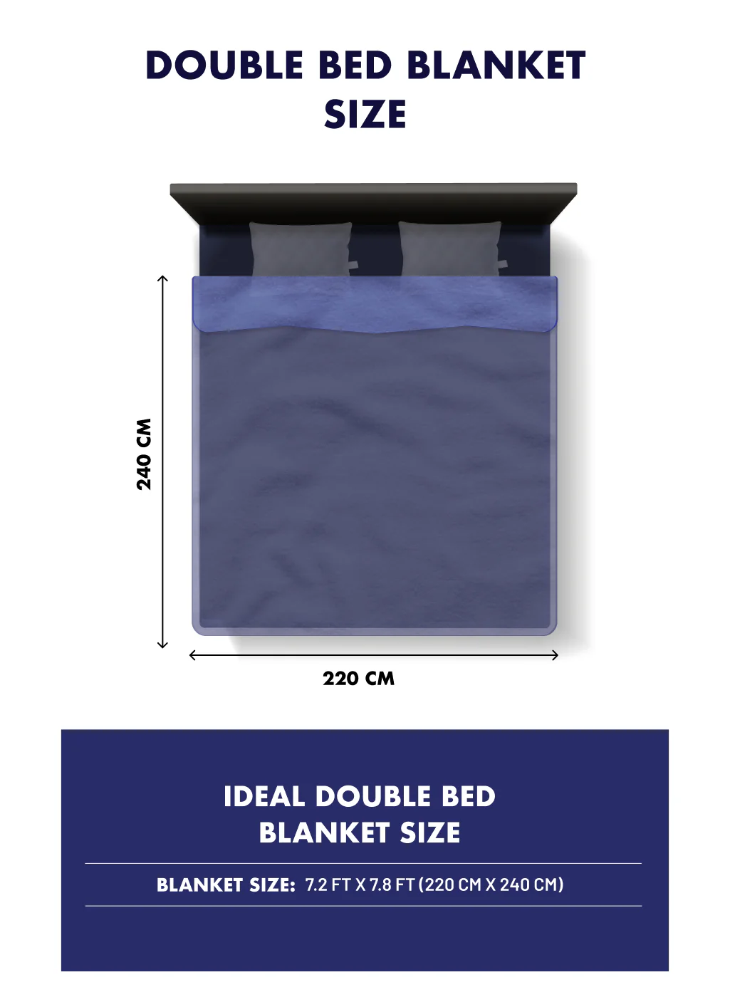 Printed Double Bed 1041 GSM Blanket Apricot 2 Ply (Weight 5.5 kg) - Image 9