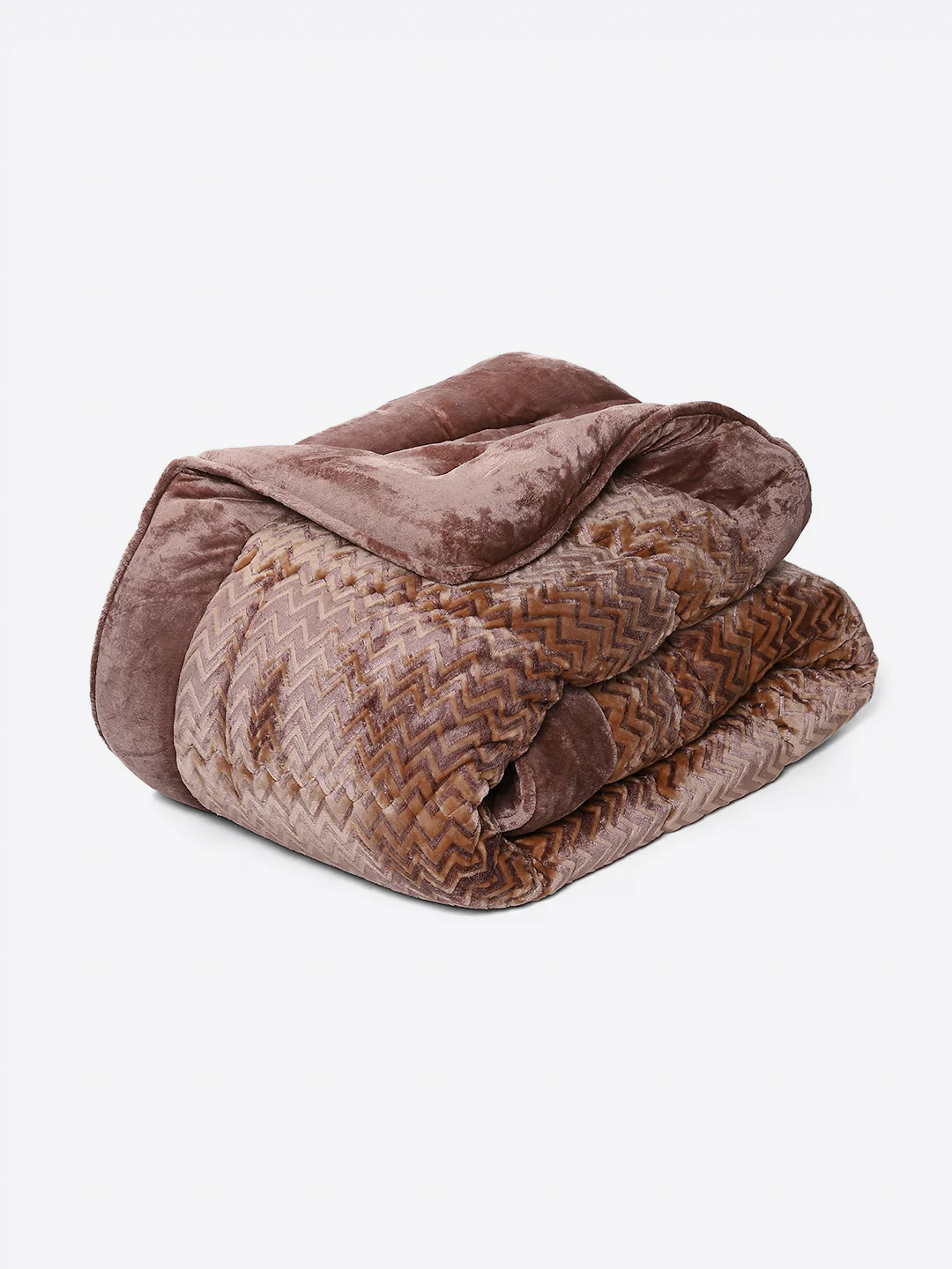 Printed Double Bed 1078 GSM Comforter for Winter - (Delicate) - Image 7