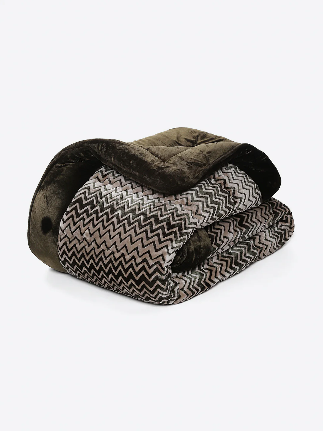 Printed Double Bed 1078 GSM Comforter for Winter - (Delicate) - Image 7