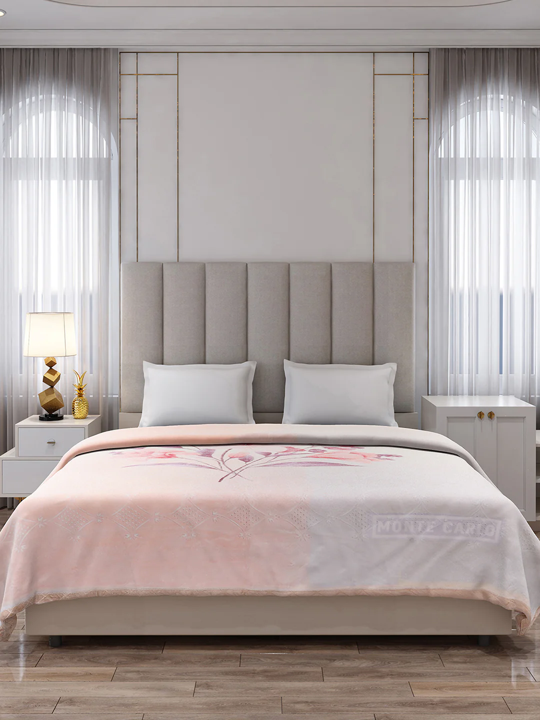 Printed Double Bed 1136 GSM Blanket for Heavy Winter - (Shahenshan BL) - Image 2