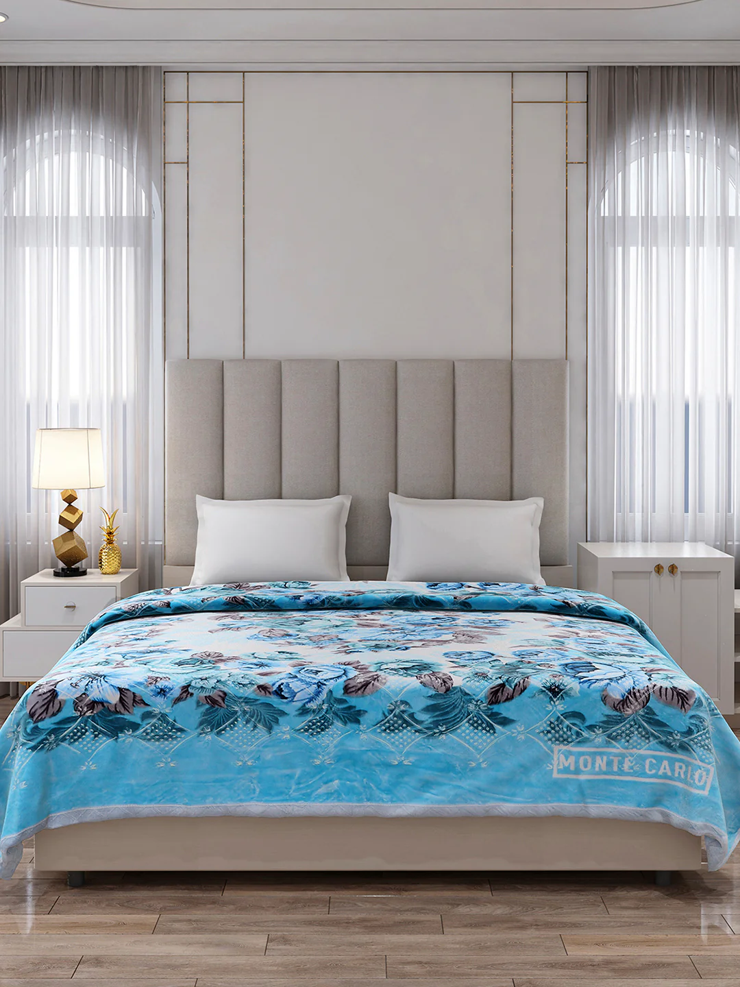 Printed Double Bed 1136 GSM Blanket for Heavy Winter - (Shahenshan BL) - Image 2