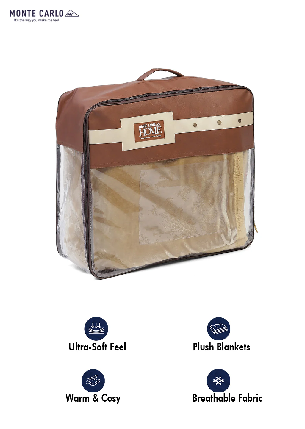 Printed Double Bed 1174 GSM Blanket Firdous 2 Ply (Weight 6.2 kg) - Image 8