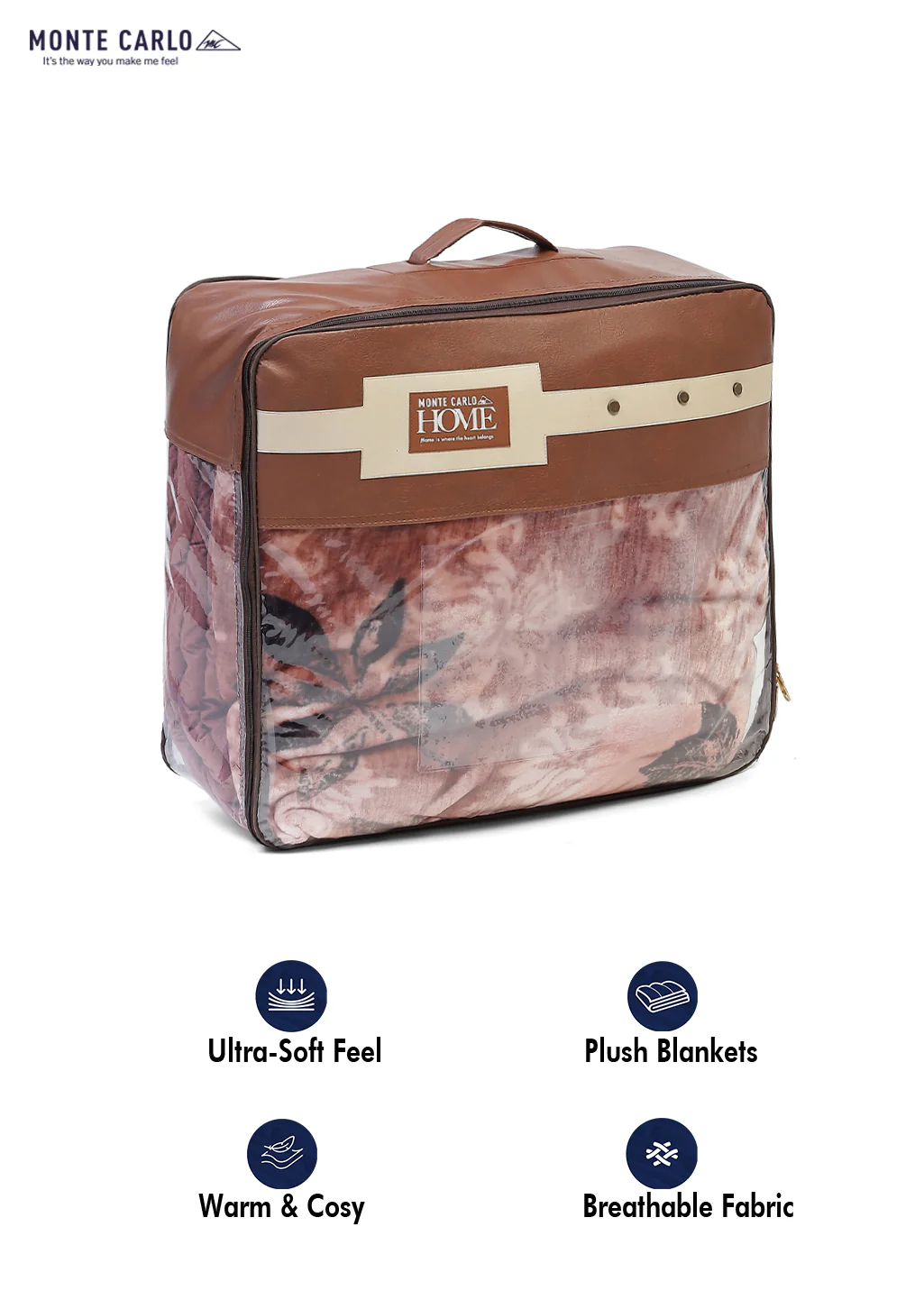 Printed Double Bed 1174 GSM Blanket Firdous 2 Ply (Weight 6.2 kg) - Image 8