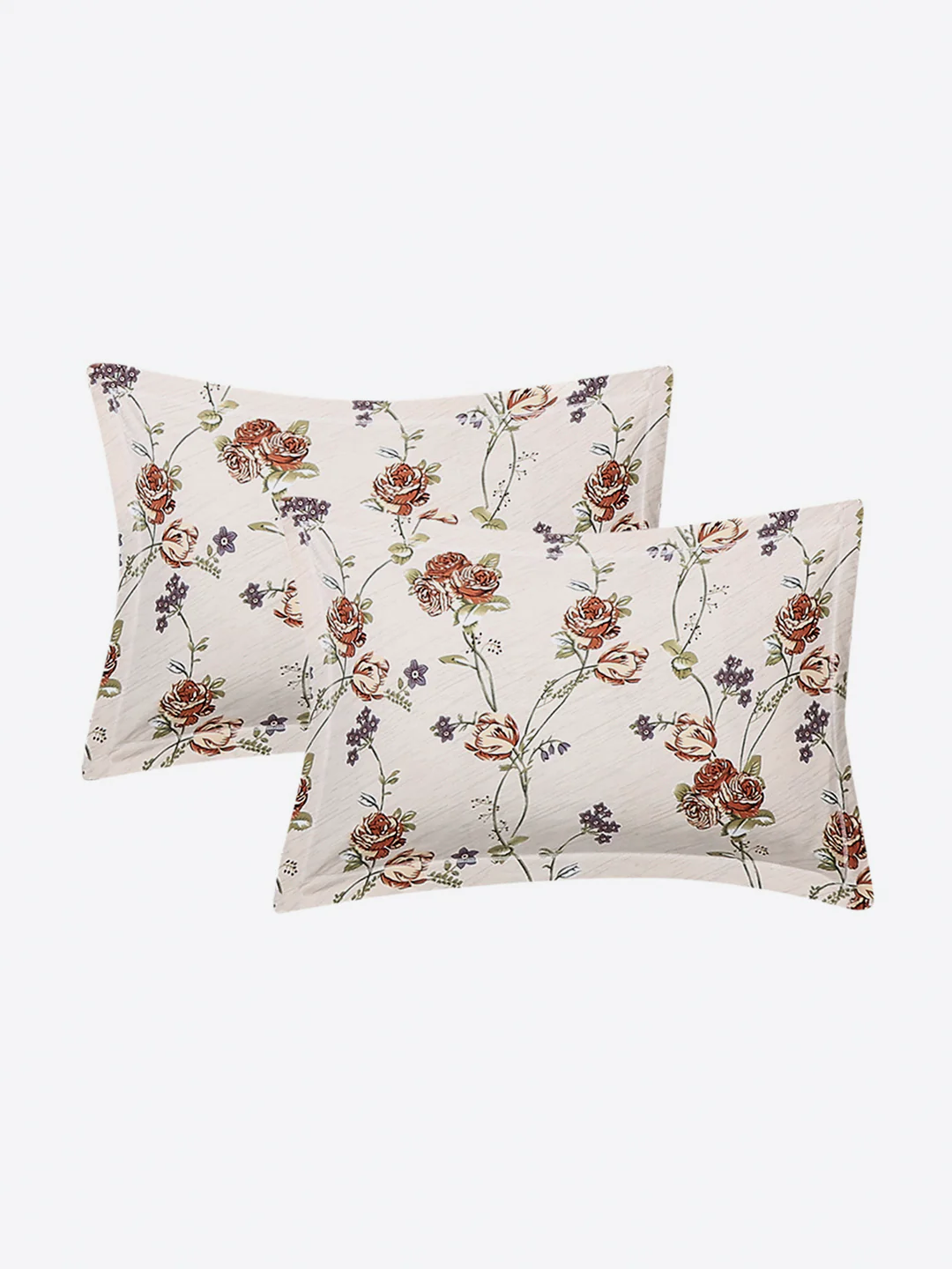 Printed Double Bed 130 GSM 4 Pc Bedding Set (1 Bedsheet, 1 AC Comforter & 2 Pillow Cover) - Image 11