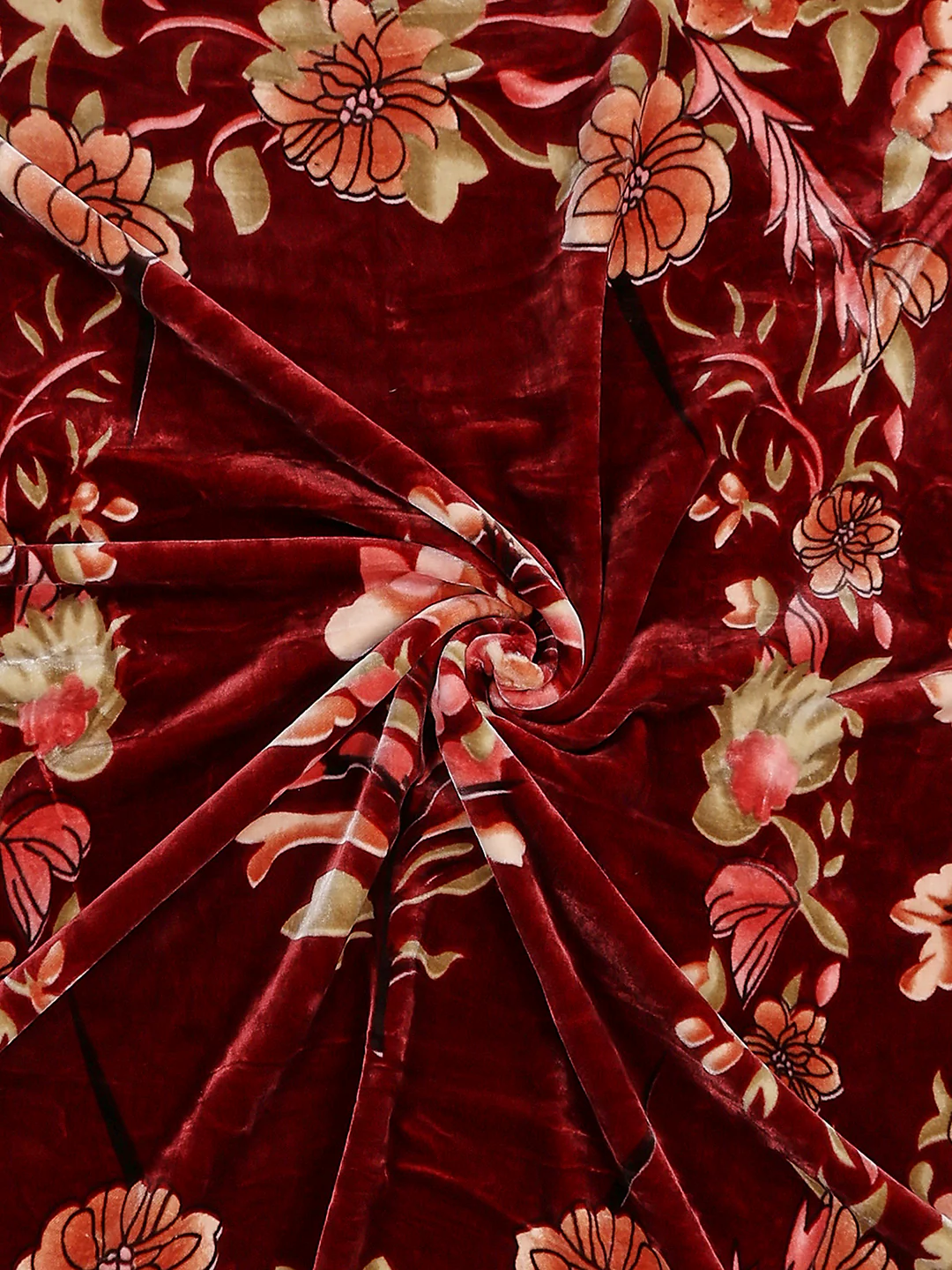 Printed Double Bed 2 Ply, 1042 GSM Blanket for Winter - (Emilia) - Image 6
