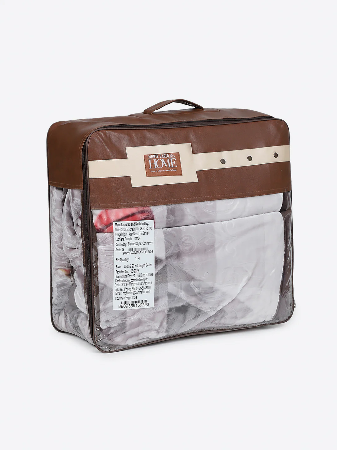Printed Double Bed 2 Ply, 1136 GSM Embossed Blanket for Heavy Winter - (Commander) - Image 8