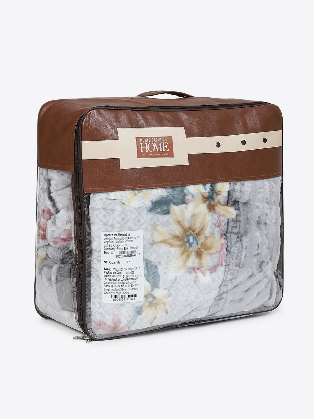 Printed Double Bed 2 Ply, 852 GSM Blanket for Heavy Winter - (Marshal) - Image 8