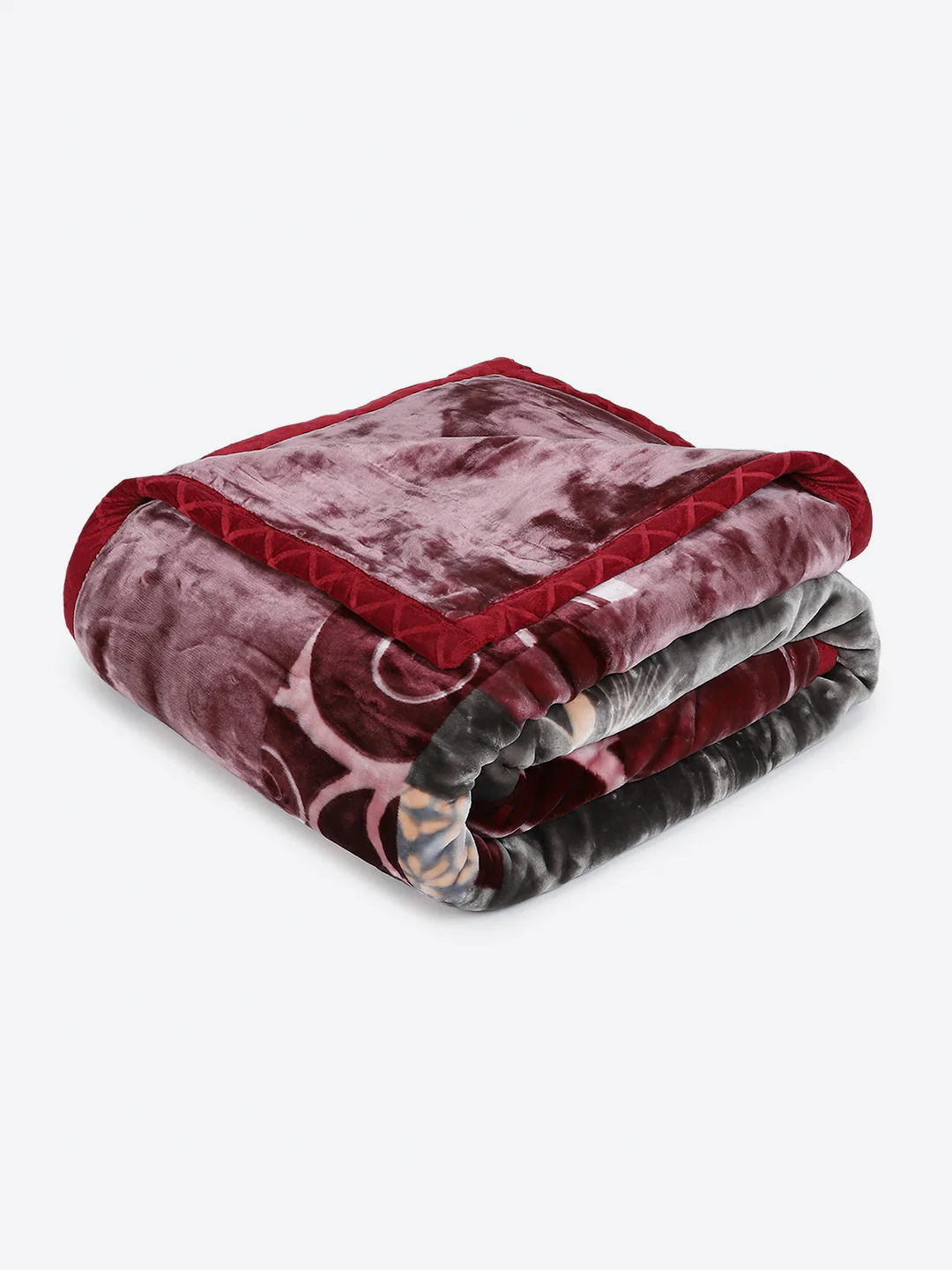 Printed Double Bed 2 Ply, 1136 GSM Blanket for Heavy Winter - (Monarch) - Image 5