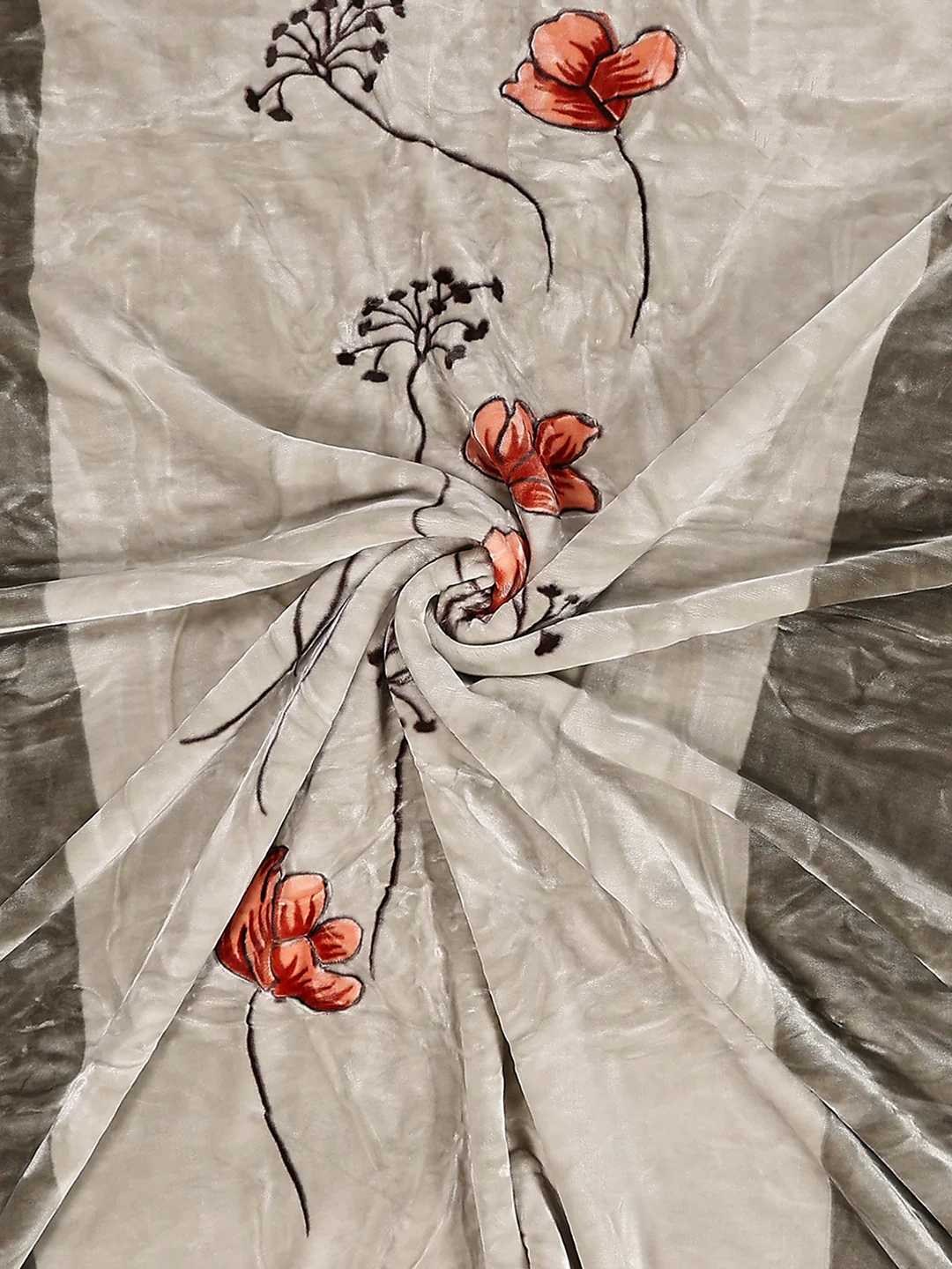 Printed Double Bed 2 Ply, 1136 GSM Blanket for Heavy Winter - (Monarch) - Image 7
