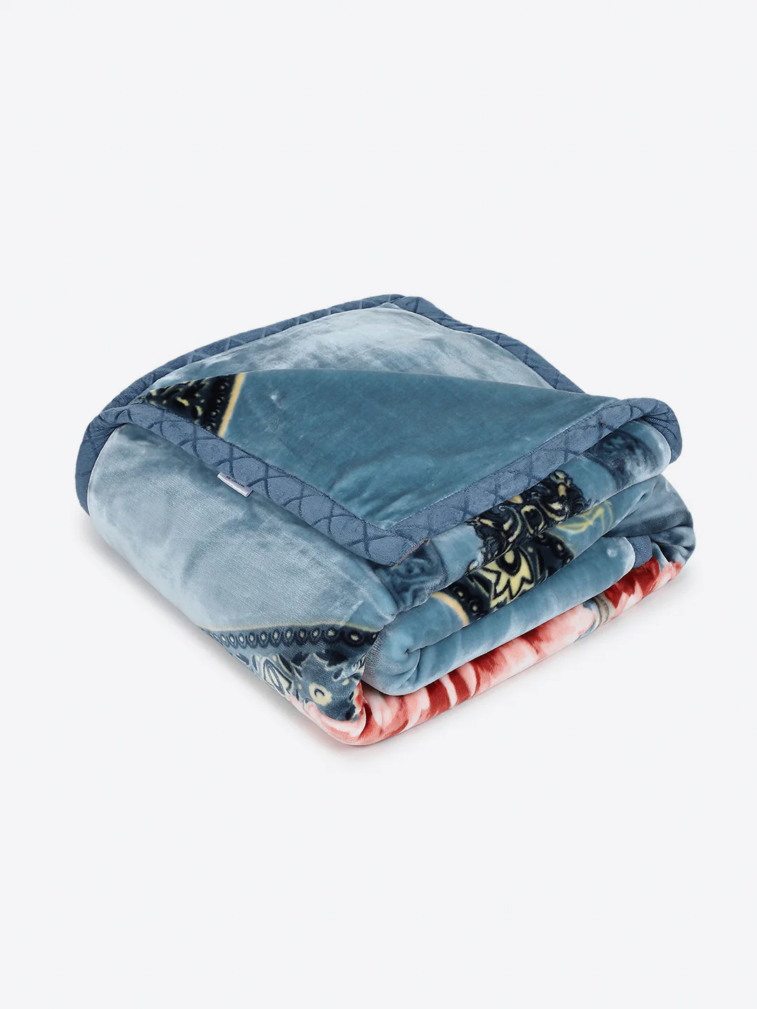 Printed Double Bed 2 Ply, 1136 GSM Blanket for Heavy Winter - (Monarch) - Image 5
