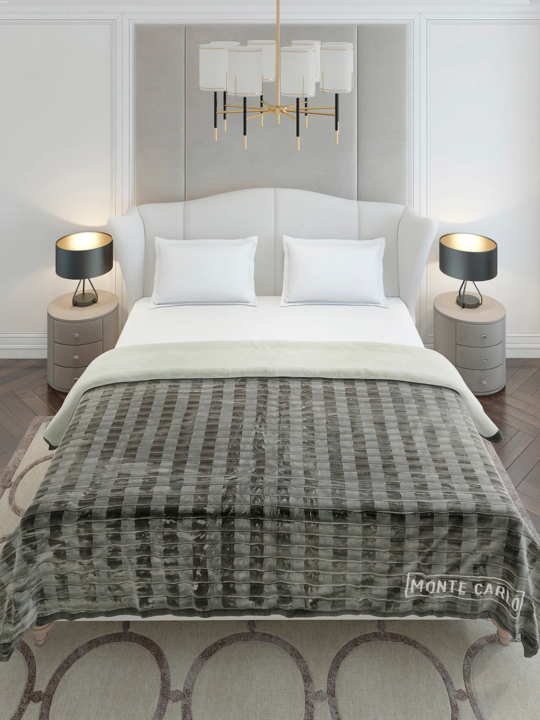 Printed Double Bed 2 Ply, 720 GSM Blanket for Heavy Winter - (Vibe Tribe) - Image 3