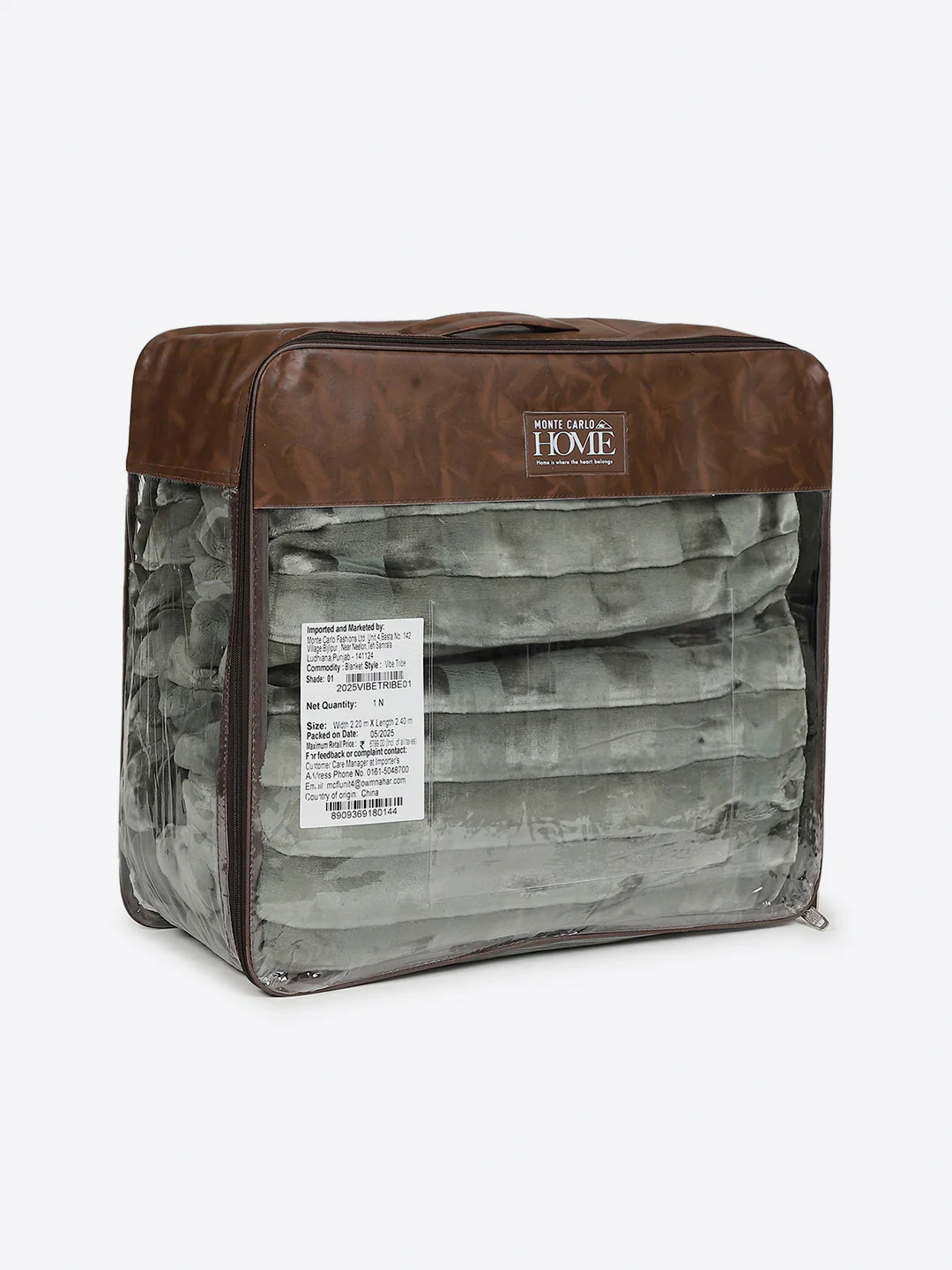 Printed Double Bed 2 Ply, 720 GSM Blanket for Heavy Winter - (Vibe Tribe) - Image 8